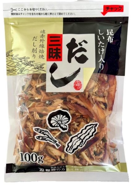 画像1: おまとめ買い商品　だし三昧(昆布・椎茸入り、厚)　100g×15 (1)